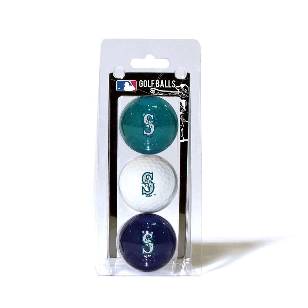 Seattle Mariners MLB 3 Ball Pack