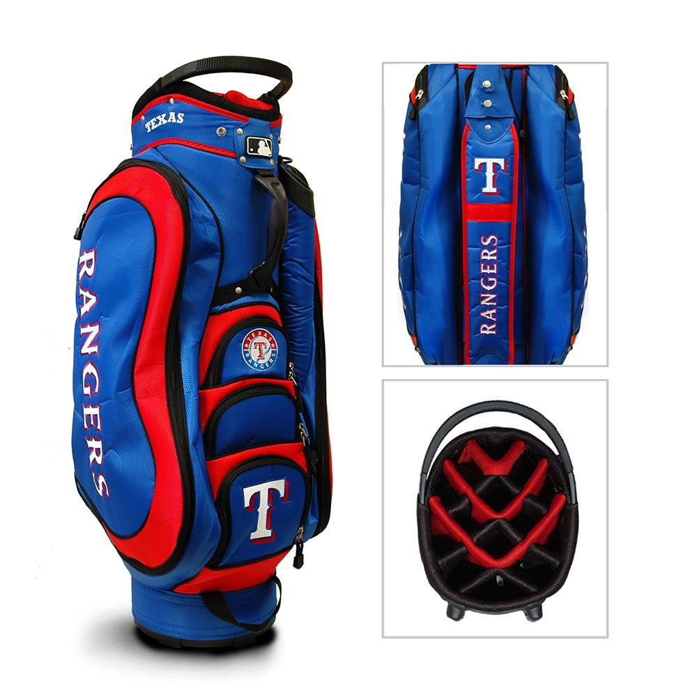 Texas Rangers MLB Cart Bag - 14 way Medalist