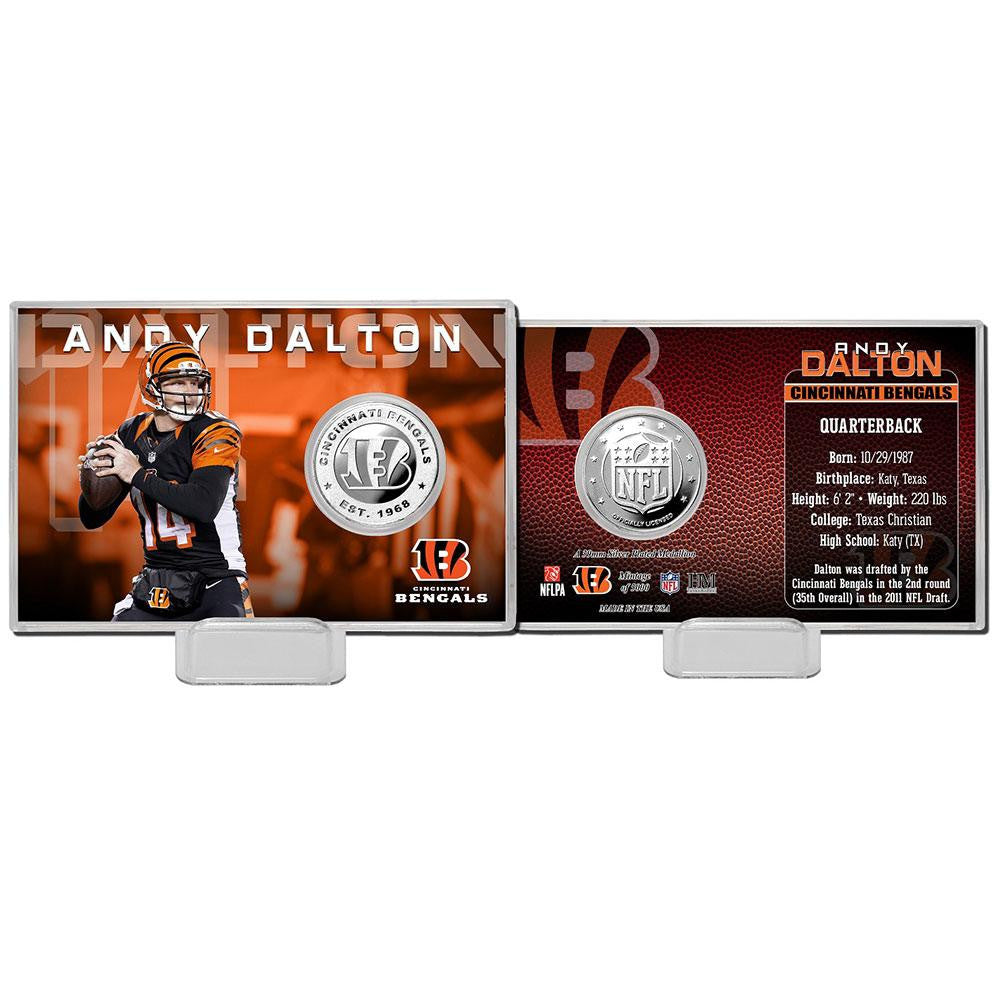 Andy Dalton Silver Coin Card