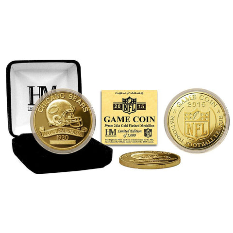 Chicago Bears 2015 Game Coin