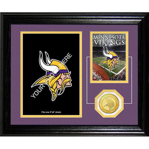 Minnesota Vikings Framed Memories Desktop Photo Mint