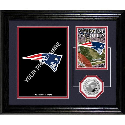 New England Patriots Framed Memories Desktop Photo Mint