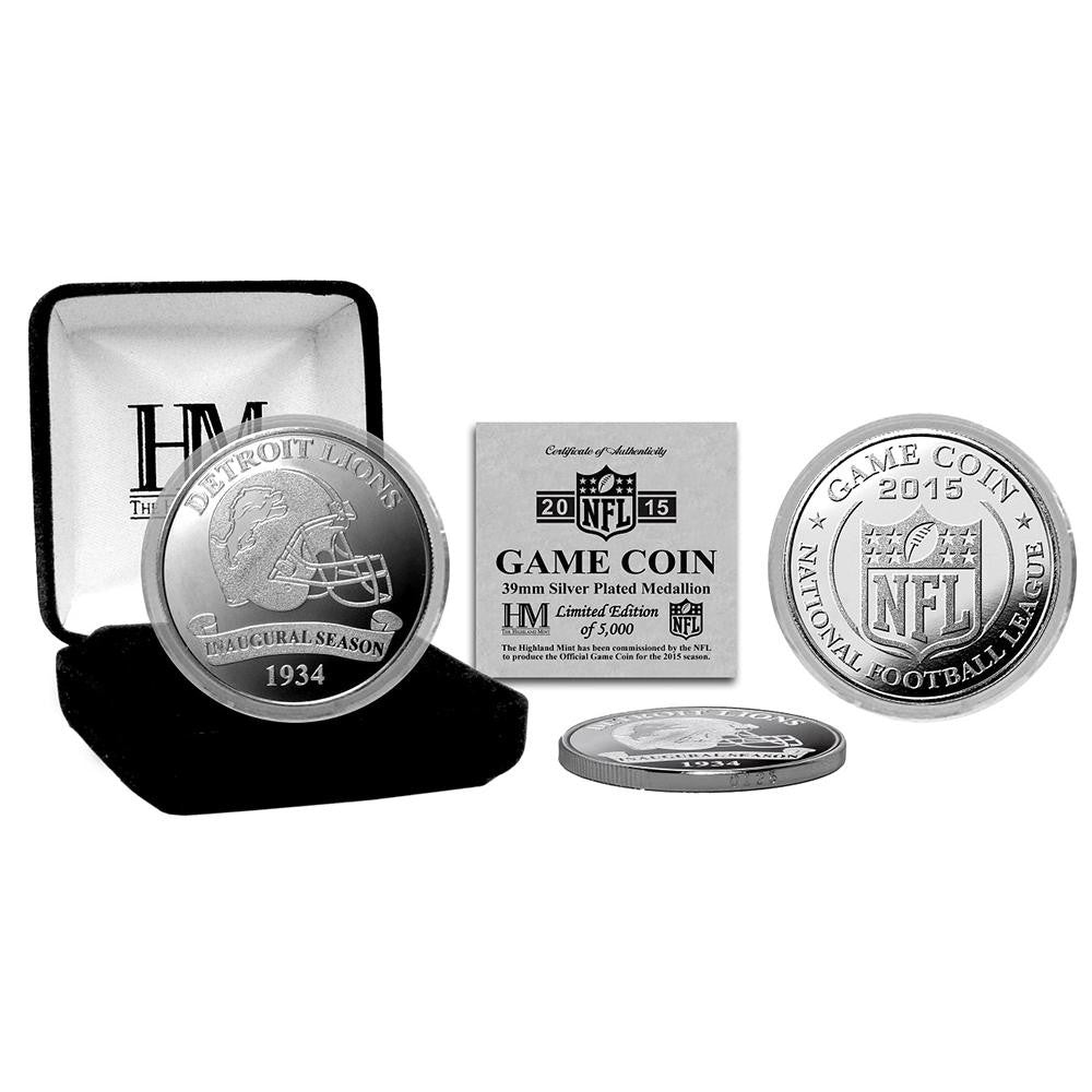 Detroit Lions 2015 Game Coin