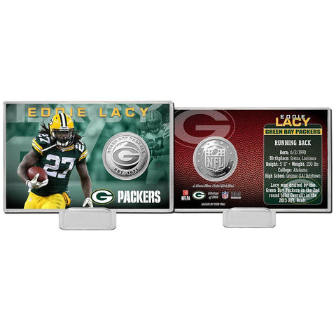 Eddie Lacy Silver Coin Card