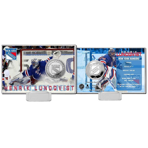 Henrick Lundqvist Silver Coin Card