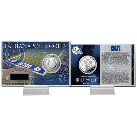 Indianapolis Colts Silver Coin Card