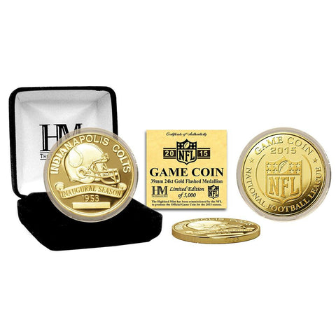 Indianapolis Colts 2015 Game Coin