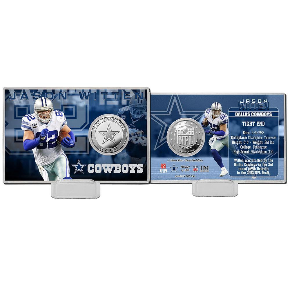 Jason Witten Silver Coin Card