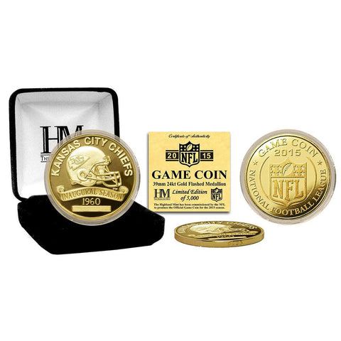 Kansas City Chiefs 2015 Game Coin