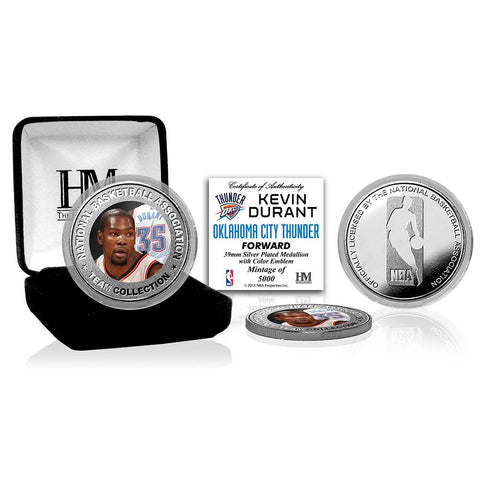 Kevin Durant Silver Color Coin