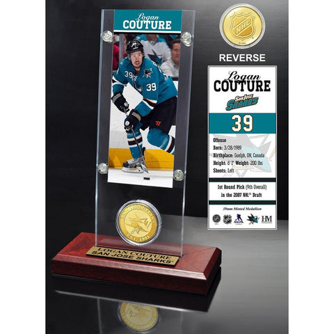 Logan Couture Ticket and Bronze Coin Desktop Acrylic