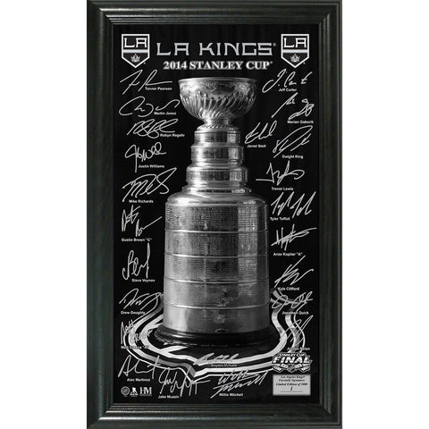 LA Kings 2014 Stanley Cup Final Signature Pano