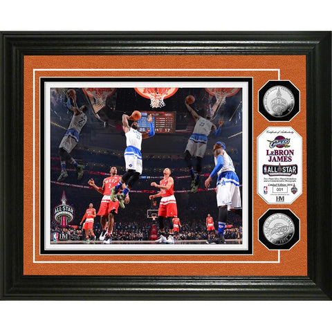 LeBron James 2016 NBA All-Star Game Silver Coin Photo Mint