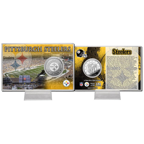 Pittsburgh Steelers Silver Coin Card