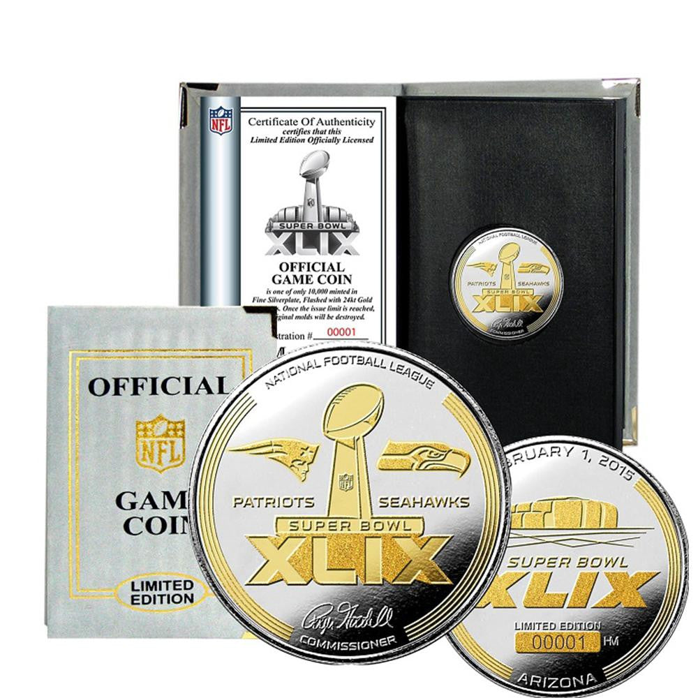 Super Bowl 49 Official Two-Tone Flip