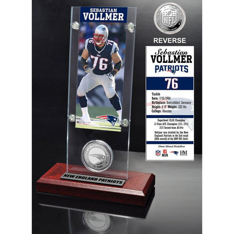 Sebastian Vollmer Ticket and Minted Coin Desktop Acrylic