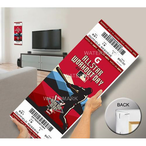 2011 MLB Home Run Derby Mega Ticket - Diamondbacks