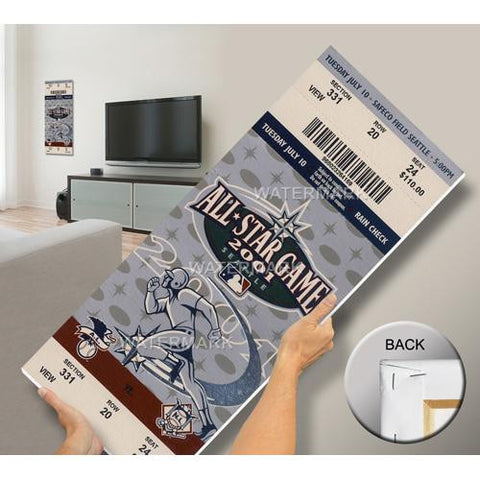 2001 MLB All-Star Game Mega Ticket - Mariners Host