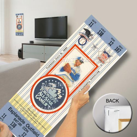 1991 MLB All-Star Game Mega Ticket - Blue Jays Host