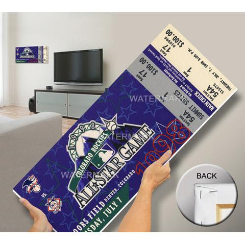 1998 MLB All-Star Game Mega Ticket - Rockies Host