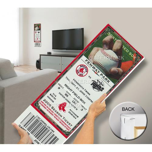 David Ortiz Red Sox Home Run Record Mega Ticket - Boston Red Sox