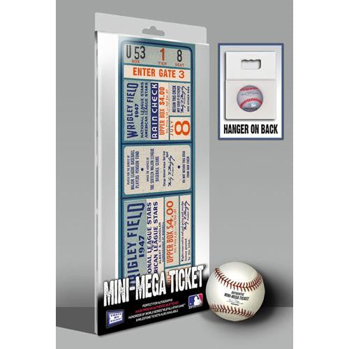 1947 MLB All-Star Game Mini-Mega Ticket - Chicago Cubs