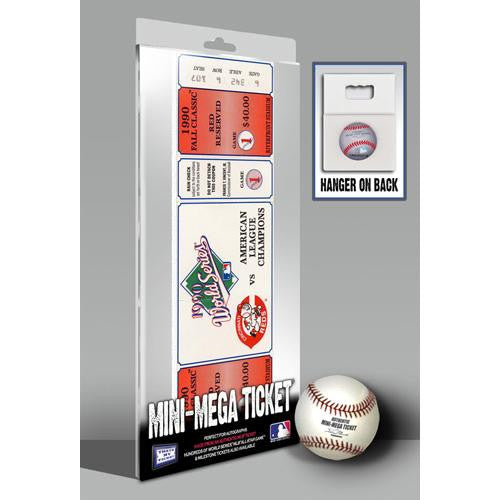 1990 World Series Mini-Mega Ticket - Cincinnati Reds