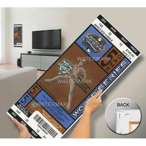 2003 World Series Mega Ticket - Florida Marlins