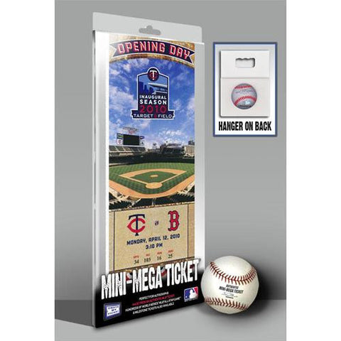 First Game at Target Field Mini-Mega Ticket - Minnesota Twins