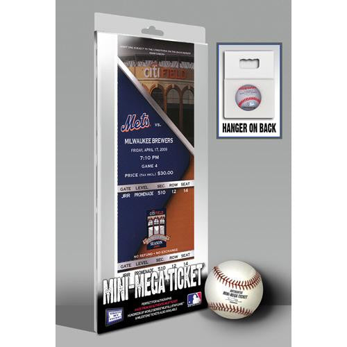 Gary Sheffield 500 Home Run Mini-Mega Ticket - New York Mets