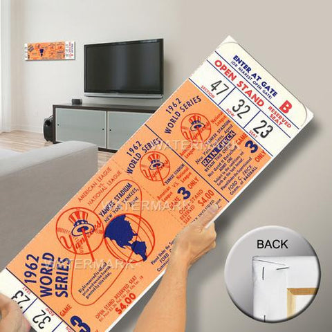 1962 World Series Mega Ticket - New York Yankees