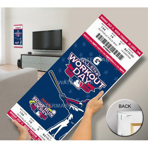 2009 MLB Home Run Derby Mega Ticket - Cardinals Host