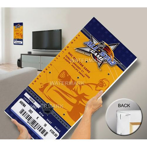 2008 NHL All-Star Game Mega Ticket - Thrashers Host