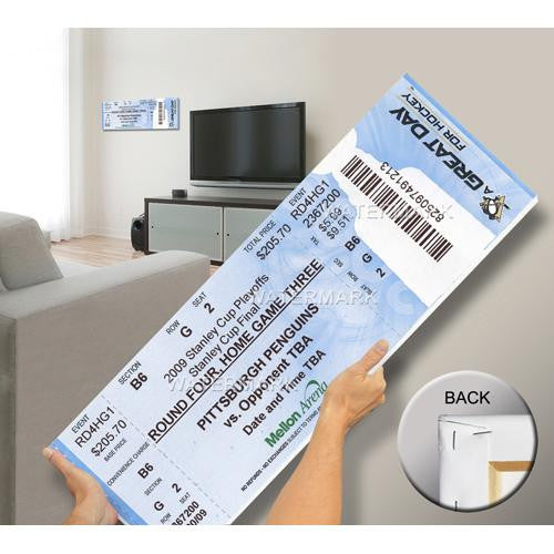 2009 Stanley Cup Mega Ticket - Pittsburgh Penguins