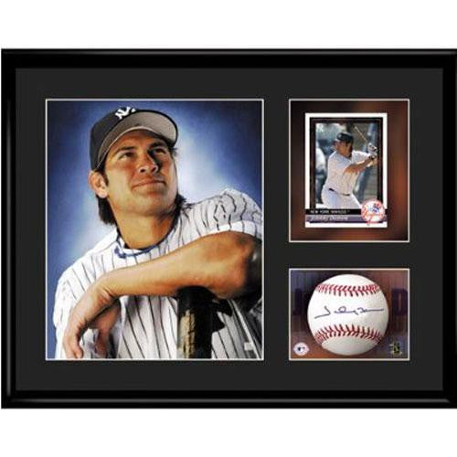 New York Yankees MLB Johnny Damon Limited Edition Lithograph With Facsimile Signature