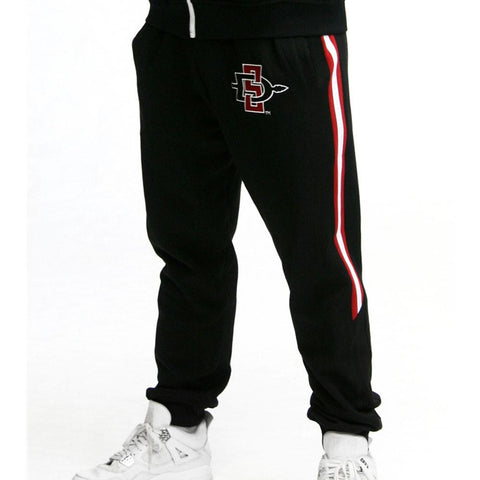 San Diego State Aztecs NCAA Mens Jogger Pant (Black) (Large)