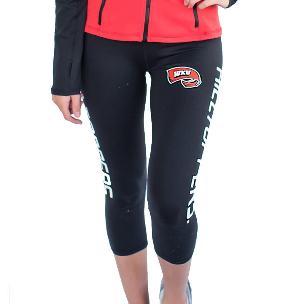 Western Kentucky Hilltoppers NCAA Womens Yoga Pant (Black) (X-Small)