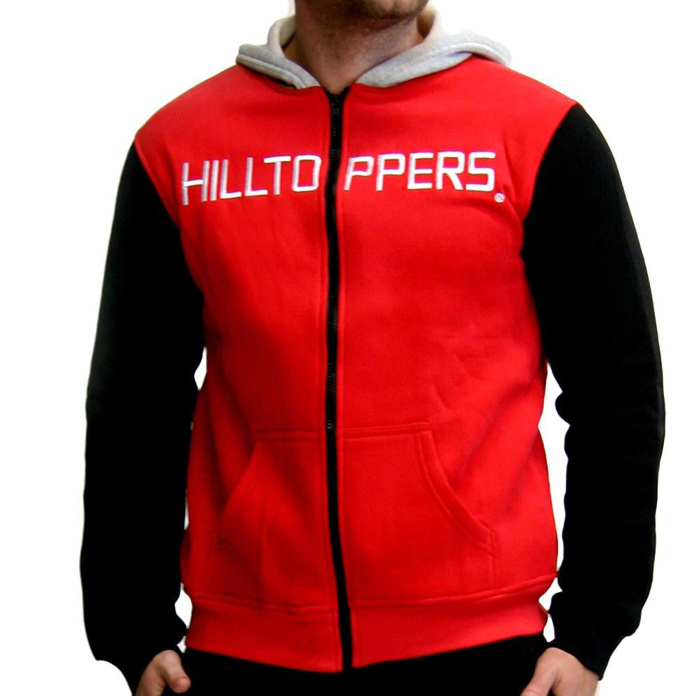 Western Kentucky Hilltoppers NCAA Mens Full-Zip Hoddie (Red)