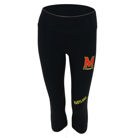 Maryland Terps NCAA Womens Yoga Pant (Black)