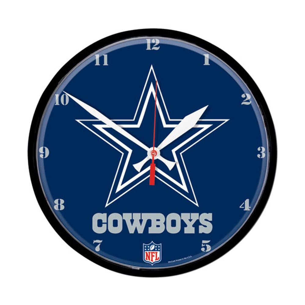 Dallas Cowboys NFL Round Wall Clock