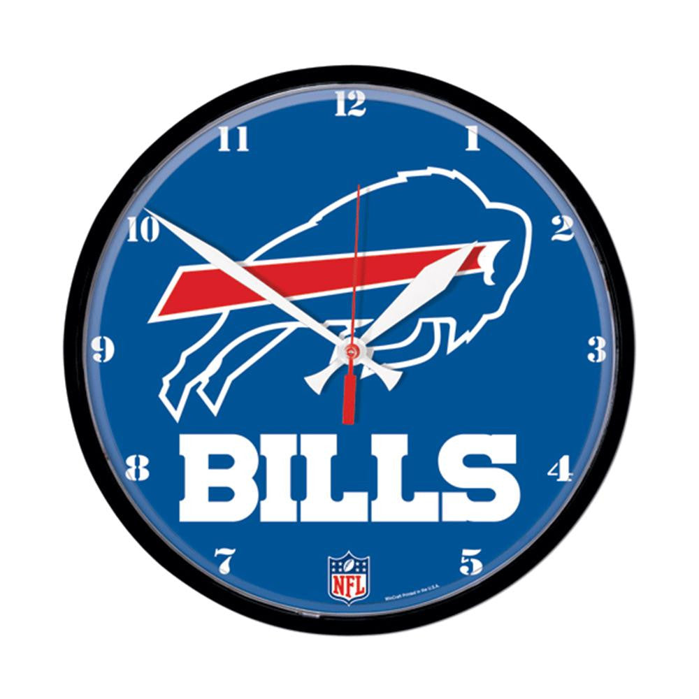 Buffalo Bills NFL Round Wall Clock