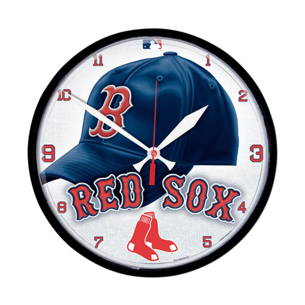 Boston Red Sox MLB Round Wall Clock