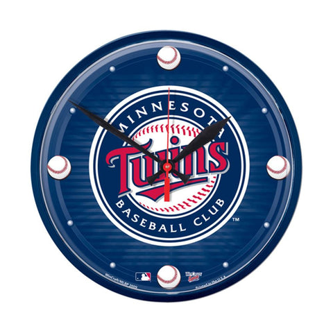 Minnesota Twins MLB Round Wall Clock