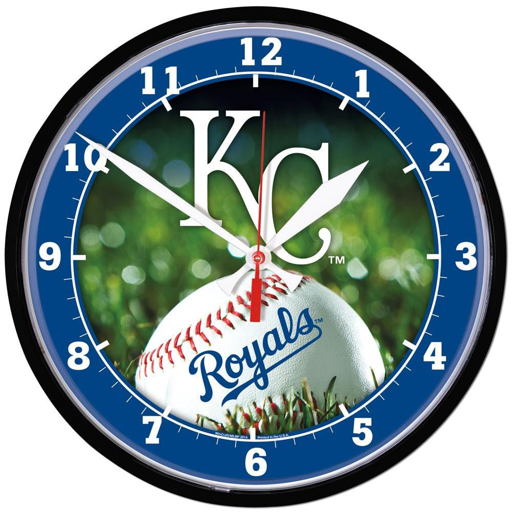 Kansas City Royals MLB Round Wall Clock