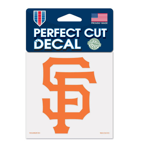 San Francisco Giants MLB Perfect Cut Color Decal 4 x 4