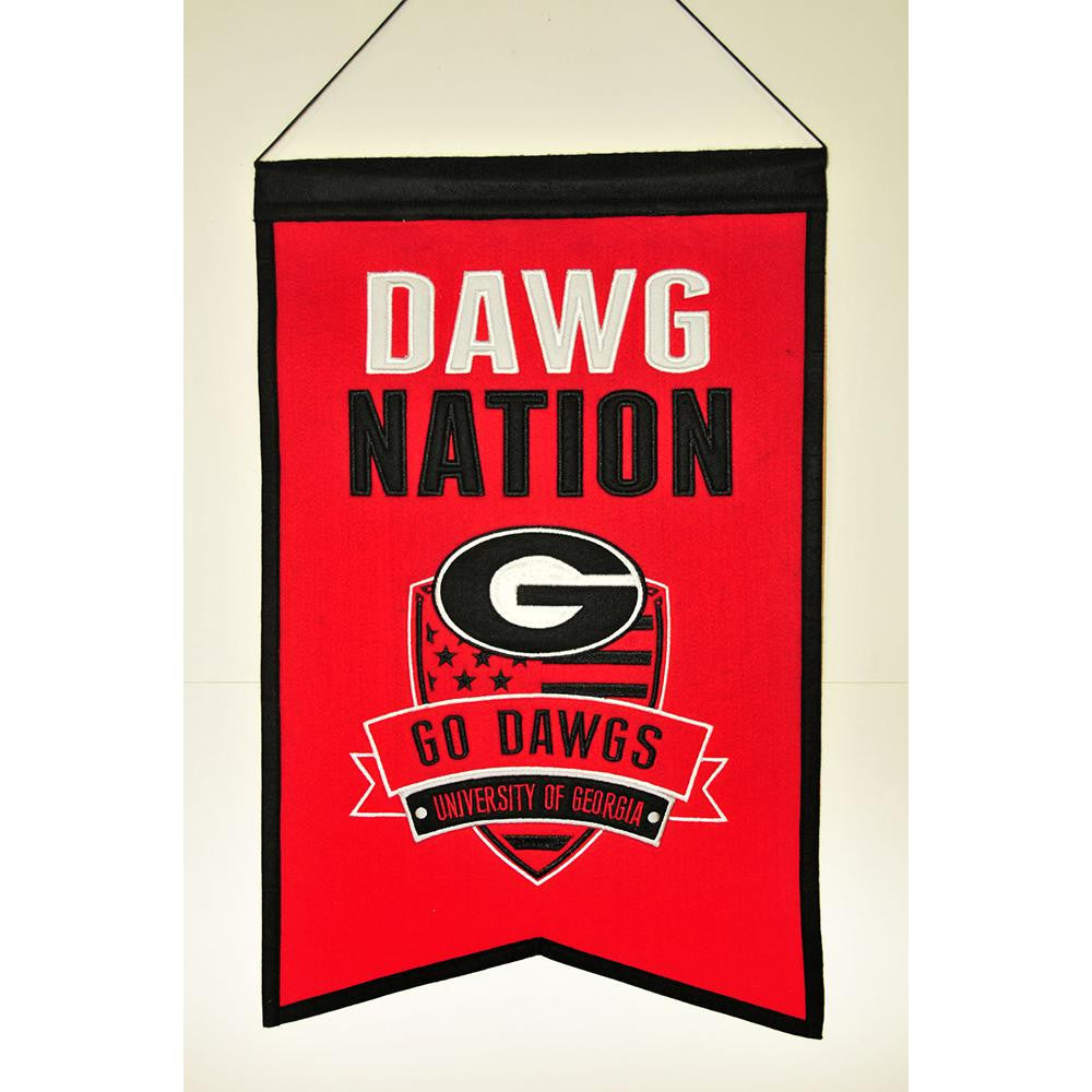 Georgia Bulldogs NCAA Nations Banner (15x20)