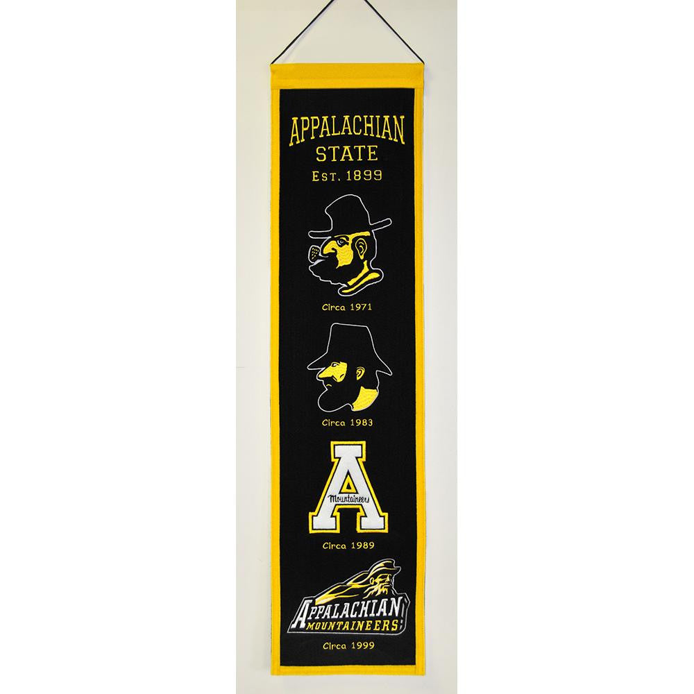 Appalachian State Mountaineers NCAA Heritage Banner (8x32)