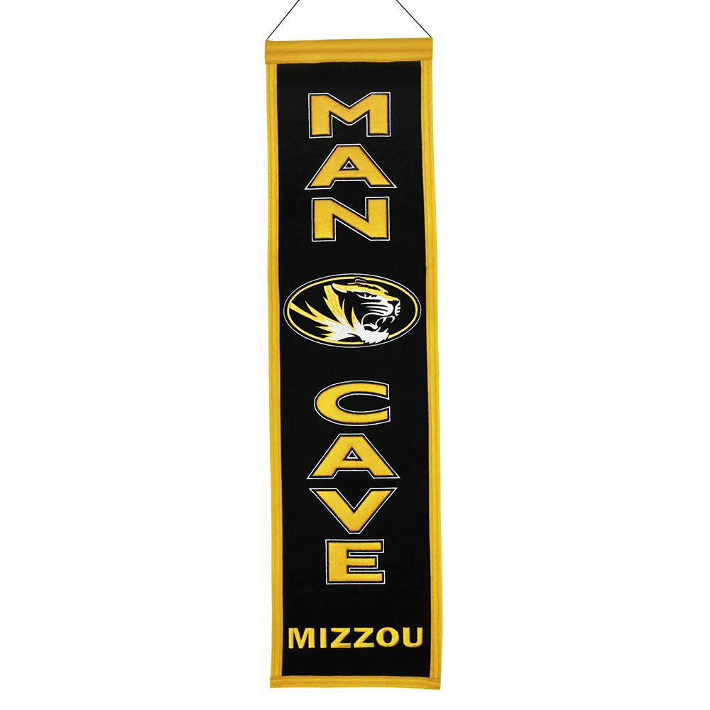 Missouri Tigers NCAA Man Cave Vertical Banner (8 x 32)