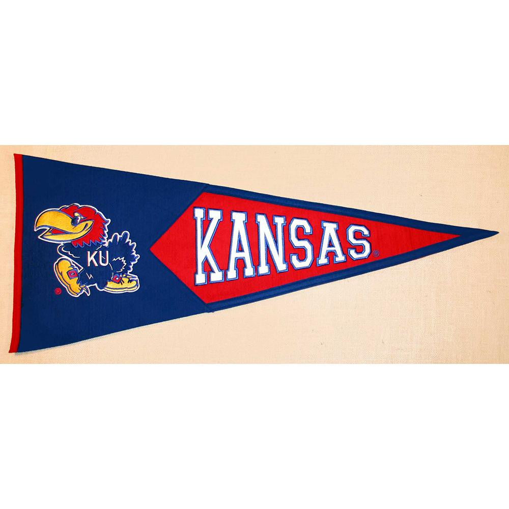 Kansas Jayhawks NCAA Classic Pennant (17.5x40.5)