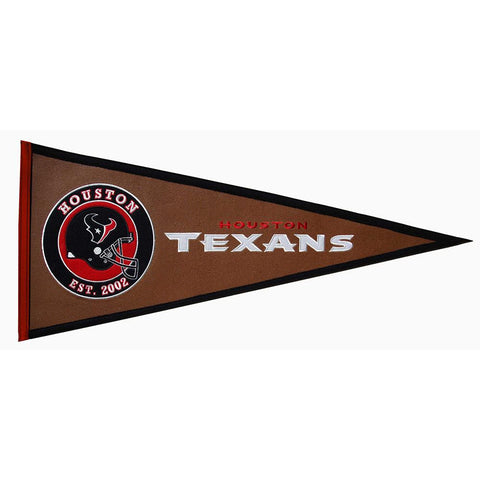 Houston Texans NFL Pigskin Traditions Pennant (13x32)